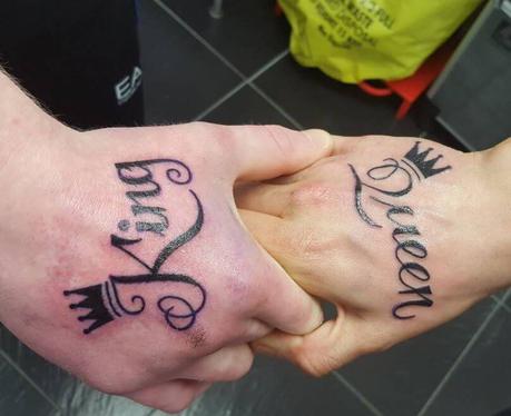 101+ King And Queen Matching Tattoos For Couples-2020