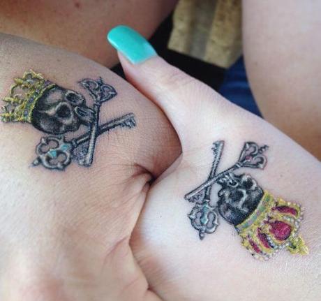 101+ King And Queen Matching Tattoos For Couples-2020