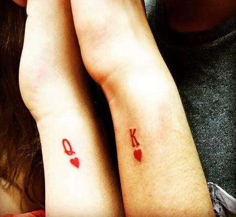 101+ King And Queen Matching Tattoos For Couples-2020
