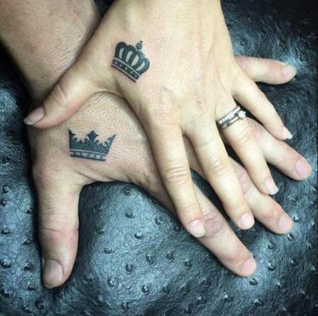 101+ King And Queen Matching Tattoos For Couples-2020