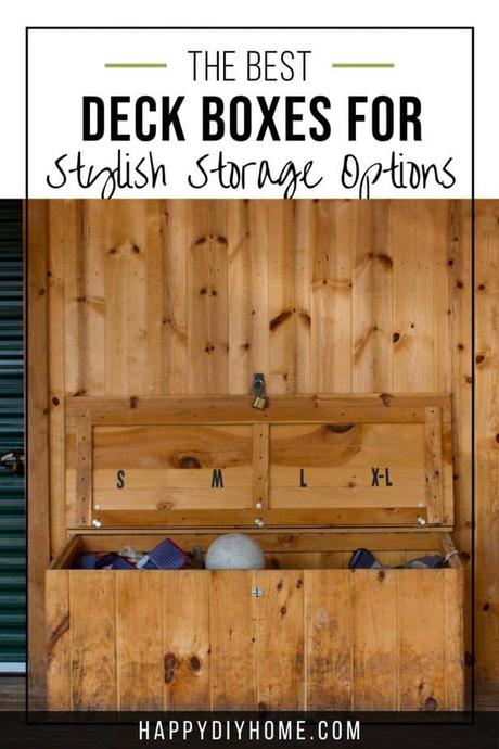 Best Deck Boxes for Stylish Storage Options