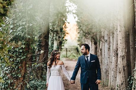 Wonderful rustic fall wedding in Athens │ Nagia & Apostolos