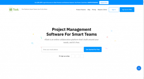 nTask project management software for small teams