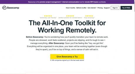 Basecamp- best project management tool]