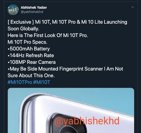 Xiaomi Mi 10T series could launch globally soon: Here’s what we know