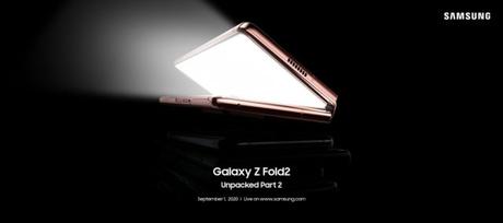 More details on Galaxy Z Fold 2 next week