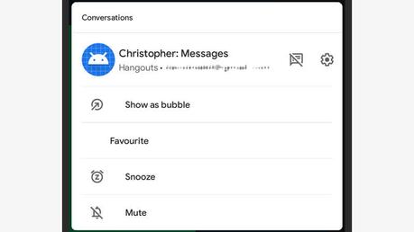 Conversation notifications