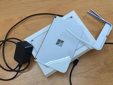 Unboxing Microsoft’s Surface Duo: Here’s what comes with the dual-screen phone