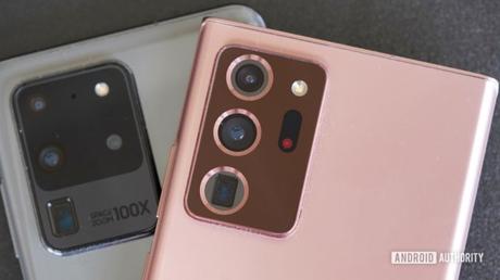 Samsung Galaxy Note 20 Ultra vs Galaxy S20 Ultra camera shootout