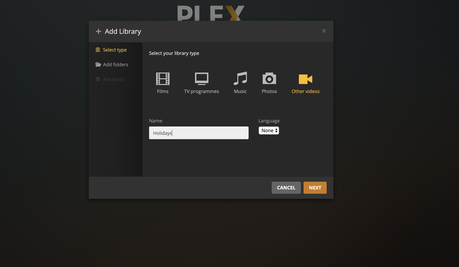 Plex Server libraries