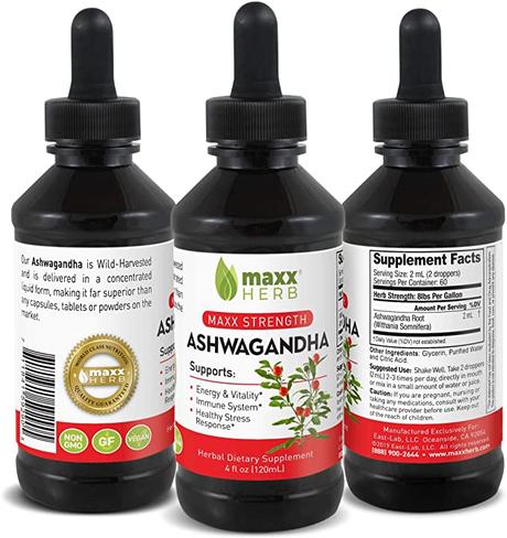 Maxx Herb Ashwagandha Liquid Extract