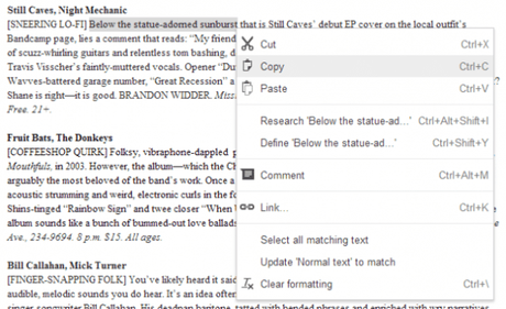 How to Copy and Paste