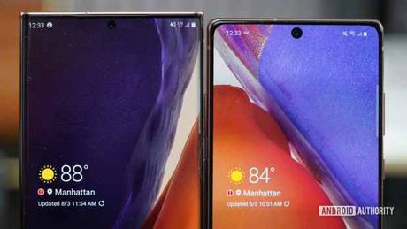 Samsung Galaxy Note 20 and Note 20 Ultra problems