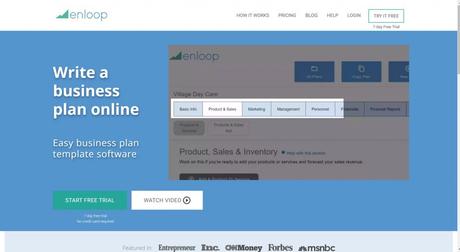 Business plan software Enloop