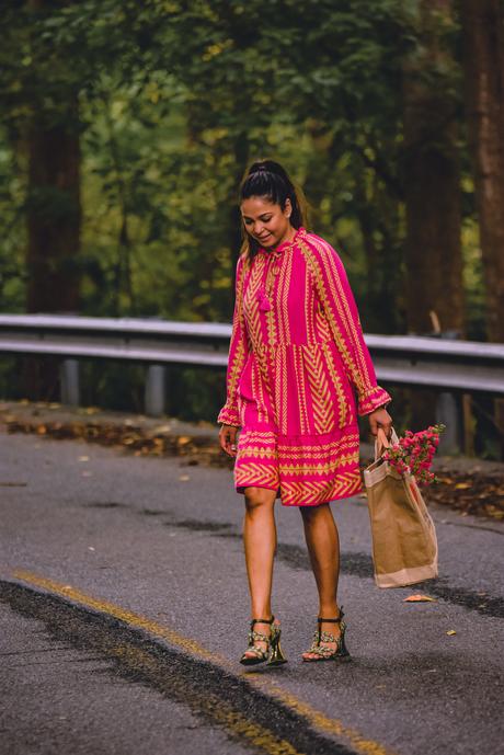 How To Take Your Summer  Dress To Fall- Transition Style