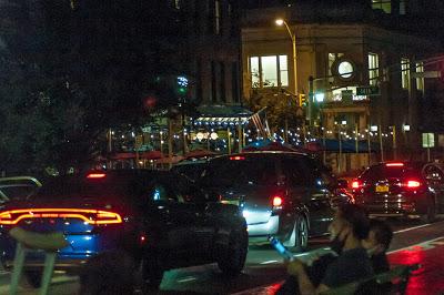 Washington Street at Night [Hoboken]