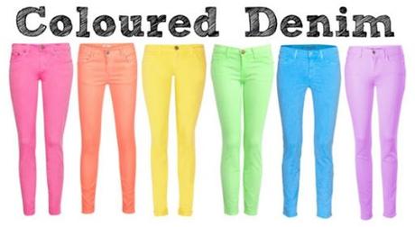 Coloured Denims