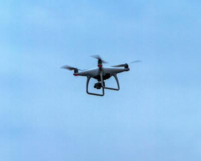 Look, up in the air! It's a bird, it's a plane....it's a drone!