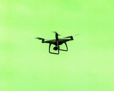 Look, up in the air! It's a bird, it's a plane....it's a drone!