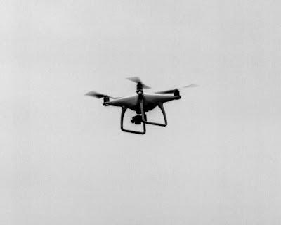 Look, up in the air! It's a bird, it's a plane....it's a drone!
