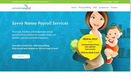 Best payroll service- Savvy Nanny