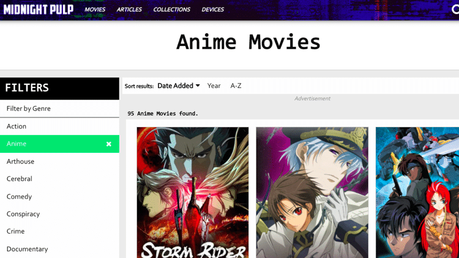 anime streaming sites midnight pulp