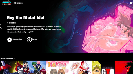 anime streaming sites retro crush