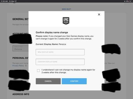 How to Change Your Fortnite Name