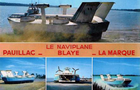 The Gironde estuary hovercraft story and the Pauillac connection