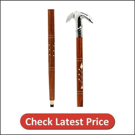 Nagina International Premium Chromed Walking Stick