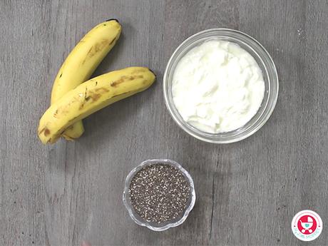 Banana chia Pudding for Babies and Kids [No sugar sweet pudding recipe]