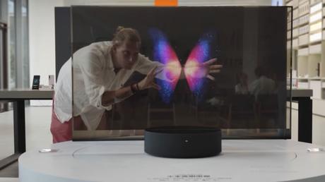 Xiaomi transparent tv eye catcher