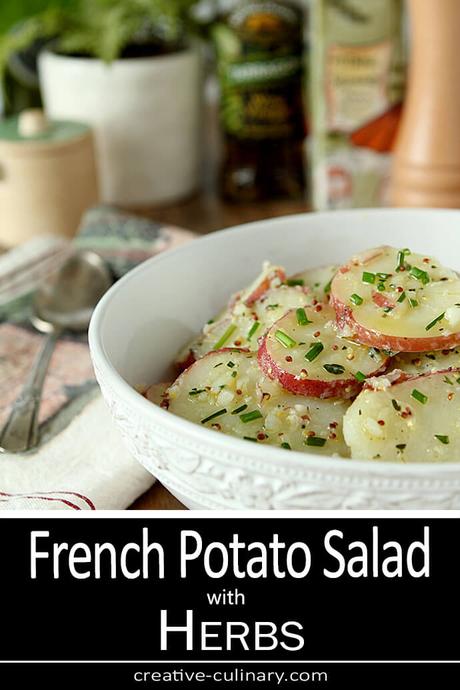 French Potato Salad with Herbs French Potato Salad with Herbs