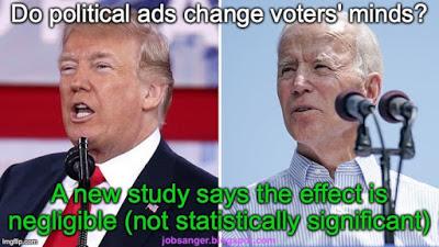 New Study Shows Political Ads May Be A Waste Of Money