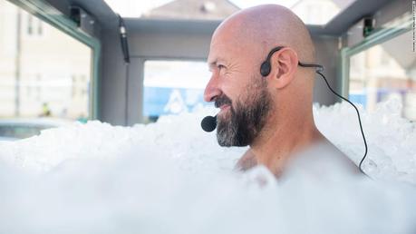 Ice, ice… maybe. Austrian man in freezing 2.5-hour record attempt