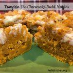 Pumpkin Pie Cheesecake Swirl Muffins