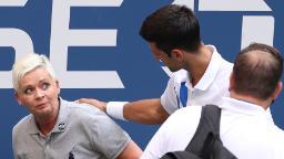 Djokovic defaulted from US Open after striking line judge with ball