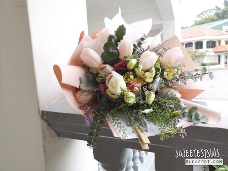 Make someone happy today with a surprise hand bouquet from One Hour Florist