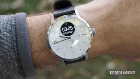 A hybrid smartwatch with ECG A hybrid smartwatch with ECG