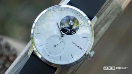 A hybrid smartwatch with ECG A hybrid smartwatch with ECG