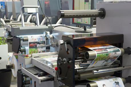 Offset printing process