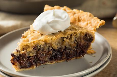 Walnut and Chocolate Pie