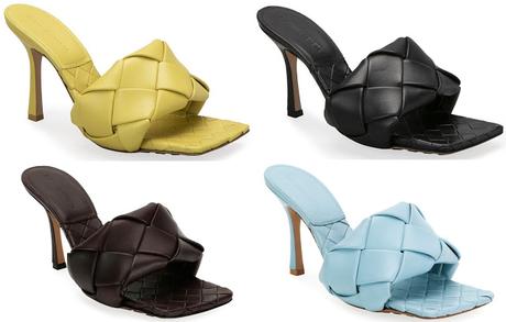 Shoe of the Day | Bottega Veneta Puffy Intreccio Square Mules