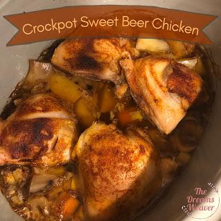 Crockpot Sweet Beer Chicken ~ The Dreams Weaver