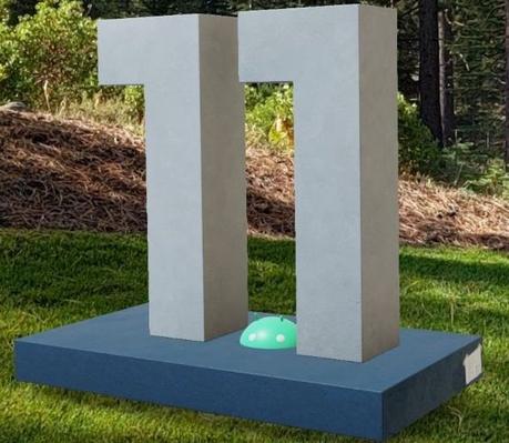 The Android 11 statue is up, and you can view it at home in AR The Android 11 statue is up, and you can view it at home in AR