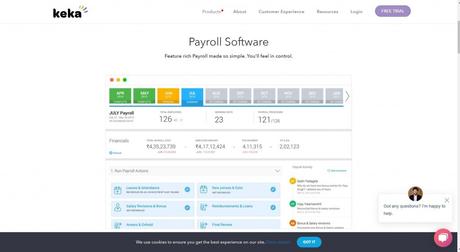 Keka-Best payroll software