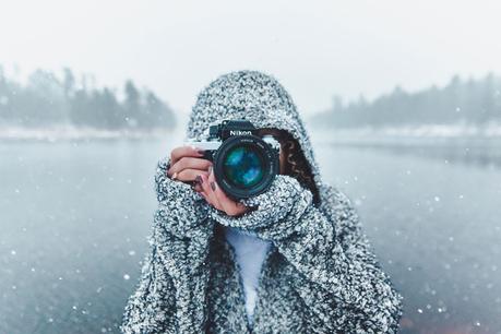 woman doing photography