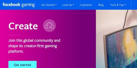 facebookgaming interface