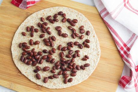 Thanksgiving Inspired Cheese Quesadilla (Kid-Friendly)