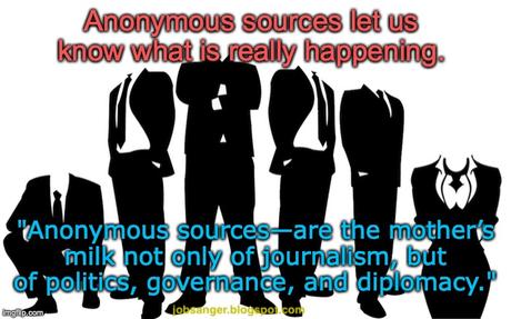 Anonymous Sources Are Critical To Our Democracy